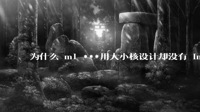 为什么 m1 ***用大小核设计却没有 intel 的问题？